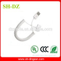 Flexible TPU jacket spring cable